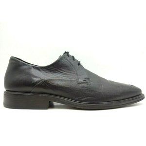 Cole Haan Air Black Leather Lace Up Oxfords Shoes Men's 12 M